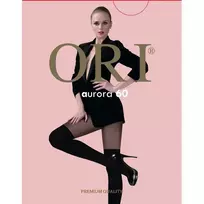 Moteriškos pėdkelnės ORI AURORA 60 DEN, 5 dydis, spalva NERO