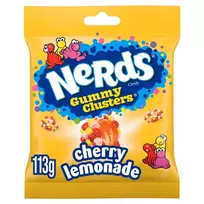 Saldainiai NERDS GUMMY CLUSTERS CHERRY LEMONADE BLITZ, 113 g