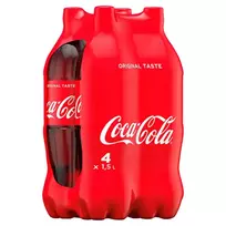 Gazuotas gėrimas COCA COLA, 4 x 1,5 L