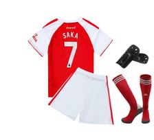 25-26 Assen N Home Court Red No. 7 Football Jersey Children'S Jersey Children'S Clothing 14 Yards -30 Yards 26 yards/150