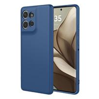 For Motorola Edge50Neo Edge 50 Neo Case For Mota S50 S 50 Protective Back Cover Fundas Coque Flexible Liquid Silicone TPU Cases Moto Edge50Neo mėlyna