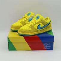 CJ5378-700 Grateful Dead A Nike SB Dunk Low  Yellow Bear  (Men's) 9.5 yellow