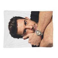 Jonathan Bailey Blanket Soft Warm Flannel Throw Blanket Cover for Bed Living room Picnic Travel Home Couch Size: 75*100cm, Weight: 230 GSM gray