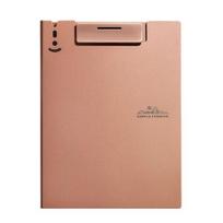 Lightweight Document Storage A4 Clamp Binder with Strong Clip, Durable Thickened Hard Plate File High Texture Case Folder, Portable Contracts Reports Transverse žalia
