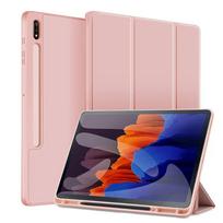 Case for Samsung Galaxy Tab S6 10.5 Sleep Wake up Cover Galaxy Tab S7 S8 11 S10 S9 FE 10.9 PLUS 12.4 13.1 Pencil Holder Funda Tab S9 11 inch rožinė