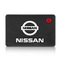 Silikoninė neslystanti automobilio prietaisų skydelio kilimėlis Laikiklis telefonui Neslystantis silikoninis kilimėlis Nissan Qashqai Juke J10 Pulsar Patrol Sentra Altima black