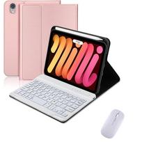 iPad Mini 7 dėklas su nuimama belaidžio „Bluetooth“ klaviatūra, rašiklio laikikliu, magnetiniu miego/budėjimo režimu, TPU apsauginiu dangteliu, verslo iPad mini 6 8.3, 2021