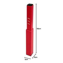 RV Trailer Weight Scale Light Weight Caravan Nose Weight Noseweight Gauge Indicator Tow Ball 50-100KG Measurement Weighing Tools red