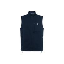 Polo Ralph Lauren Double Knit Mockneck Vest 710934621-002 S black