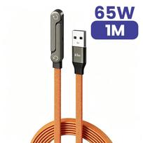 65W 2 in 1 USB To Type C Cable Type C Fast Charging Desk Holder Cord Foldable Bracket Data Cable For Huawei Xiaomi Samsung Onepl