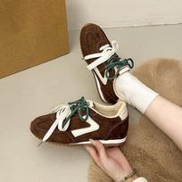 New retro mandarin duck shoelaces, leather soft soles, not tired feet, women's shoes, sports shoes, flats 40 ruda
