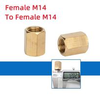 1 vnt. 3/8  1/4  M14 M18 M22 sriegio vidinis adapteris aukšto slėgio plovimo degikliui F14 to F14 beige
