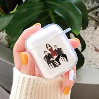 The Vampire Diaries Damon Earphone Case for Airpods 4th 3rd Pro 3 Covers for Airpod 3 2 1 Protective Box Accessorie Shell Fundas Airpods 3rd white