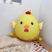 Unique 3D Egg Shell Backpack Cartoon Simulation Chick Backpack Waterproof Large Capacity Children SchoolBags Kid Gift