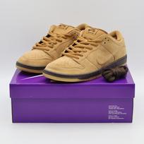 BQ6817-204 Nike SB Dunk Low Pro Wheat Baroque Brown Gum Mocha (Men's) 9