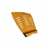 Surfboard Traction Pad Diamond Grooved EVA Foam Deck Shock Absorbing Grip for Light Yellow orange