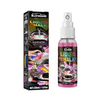 Washable Car Graffiti Spray Contains Colorants, Adhesives And Preservatives