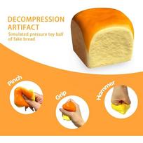 Creative Slow-rise Hawaiian Roll Squishy Toy Cute Soft and Satisfying for Stress Relief Hawaiian Roll beige
