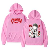 Chainsaw Man Makima European Fit Men's Hoodie - Autumn/Winter pink