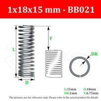 For Bambu Lab Compression Spring 3D Printing Creative Model Standard Parts