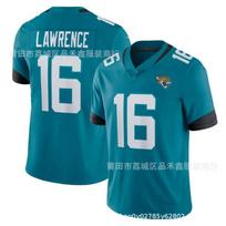 Mens NFL Jacksonville Jaguars Football Jersey Trevor Lawrence 16 Walker 44 Cotton Uniform Shirt Fall Winter XXXL