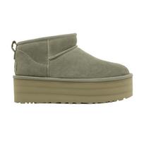 Women's Boots UGG Classic Ultra Mini Platform Boot Shaded Clover (Women's) 40 gray