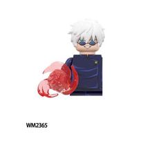 Vienetiniai anime modeliai Figūros Statybiniai blokeliai Žaislai vaikams WM6140 WM2360 WM2361 WM2362 WM2363 WM2364 WM2365 WM2366 WM2367 blue