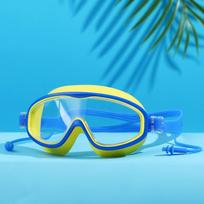 Swimming goggles antifog HD large frame boys and girls swimming goggles equipment waterproof CHINA