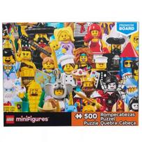 Lego minifigūrėlės: 500 detalių dėlionė – didysis minifigūrėlių koliažas