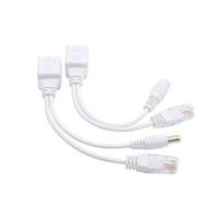 Power Over Ethernet tinklo rinkinys, tinklo PoE adapteris, pasyvus PoE įpurškiklis ir skirstytuvas kameroms, WAP įrenginiams 1