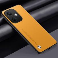 Prabangus PU odinis dėklas, skirtas OnePlus Nord CE 3 Lite 5G CE3 galinis dangtelis silikoninis telefono dėklas, skirtas One Plus OnePlus Nord N30 N300 Coque For OnePlus Nord 3 geltona