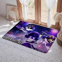 M Murder Drones Floor Mat Eco  Flannel Doormat Non Slip Odorless Indoor Floor Rug Soft Short Plush Home Mat 50x80cm