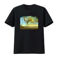 Salvador Dali The Temptation of St Anthony Art Print T Shirt S 5XL Fast Shipping Stylish grap M beige