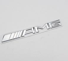 3D Metal AMG Logo Emblem Letters Car Trunk Badge For Mercedes Benz W204 W205 W176 W177 W212 W213 AMG Sticker Accessories