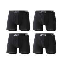 Levis Solid Color Letter Logo Boxer Shorts Men underwear 701242153-001 XL black