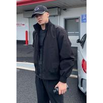Vintage American Mens Loose Casual Minimalist Pilot Bomber Jacket Outerwear 2XL