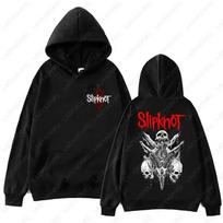 Naujas Retro Atsitiktinio Stiliaus S-Slipknot Roko Grupė Moterys Vyrai Gobtuvėliai Megztiniai Atsitiktiniai Drabužiai Gobtuvėlis Šiluma Gatvės Apranga Megztiniai Viršus L black