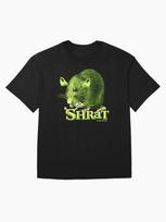 Shrek Funny Shrat Chaos Potato Green Ogre Rat Mashup Cute Meme Design Oversized T-Shirt S juoda