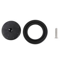 Black/Grey Spray Valve Repair Kit Spray Face & Head Ring Round Shower Head Pre-rinse Spray Face Plastic Easy Installation black