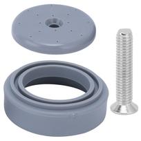 Black/Grey Spray Valve Repair Kit Spray Face & Head Ring Round Shower Head Pre-rinse Spray Face Plastic Easy Installation