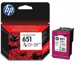 HP 651 Tri-Colour (C2P11AE) Rašalinė kasetė, CMY