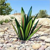 Agave Modern Art Garden Decor Plant Ornament For Outdoor Landscaping Green,35cm