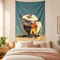 Avatar The Last Airbender Tapestry highquality for decorating living room bedroom dorm walls ideal as bedroom wallart orholiday gift 100cmx150cm gray