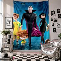 Sieninė gobelenas Hotel Transylvania Menas Kabantis audinys Dekoratyvinis fonas Kambario dekoravimui 100cmx150cm