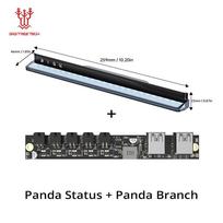 BIGTREETECH Panda Status P2 LED Light Bar 3D Printer Status Indicator  Customizable Lighting for Bambu Lab P1 X1 A1 P2S X2D SALE Price Limited