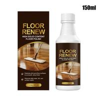 150 ml medinių grindų atnaujintojas, poliruoklis, įbrėžimų užpildas ir apsauginė priemonė kietmedžio, laminato grindims, atkuria blizgesį ir paslepia įbrėžimus A black