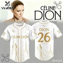 2026 Celine Dion Paris Fan Tour Gift Quick Drying T-shirt Men Women Breathable Men's T-shirt Streetwear Tees Family Matching 100