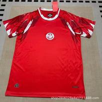 2026-27 Tunisia Home Away Soccer Jersey Fan Version Mens Football Kit Fall Winter XXL red
