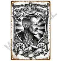 Kirpykla Retro Pub Baras Dekoras Skardos Ženklas Shabby Chic Namų Dekoras Plaketas Metalo Ženklas Sieninis Plakatas Vintažinis Dekoras Menas Vintažinis 20x30cm