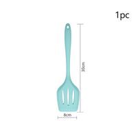 Silicone Kitchen Utensils Set Heat Resistant Baking Tools Non Stick Butter Spatulas Oil Brushes for Home Cooking white